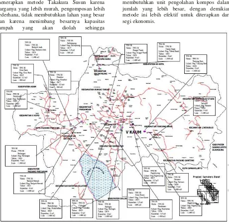 Gambar 3. Peta Sebaran TPS 3R Tahun 2016-2035