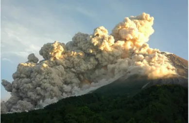 Gambar 9. Nuées ardentes