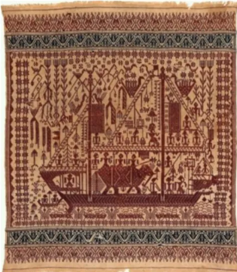 Gambar 2. Ceremonial Cloth | Nampan (Sumber: National Gallery of Australia)