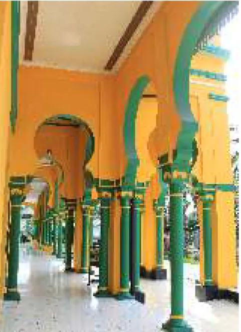 Gambar 5. Mihrab Masjid Al Osmani Medan 