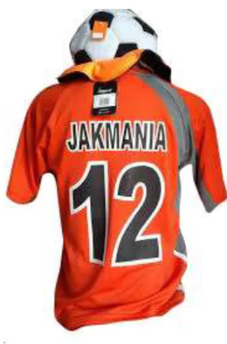 Gambar III.3 Atribut Jakmania  