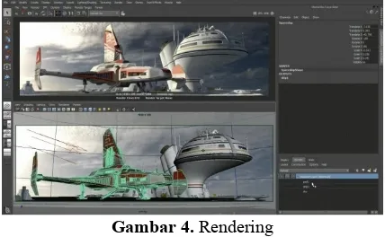 Gambar 4. Rendering