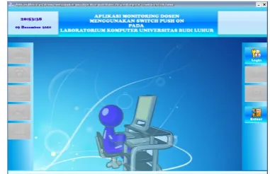 Gambar 7. Tampilan Layar Form Menu Utama