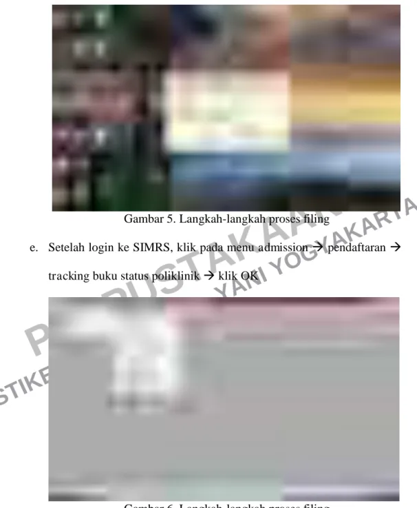 Gambar 5. Langkah-langkah proses filing 