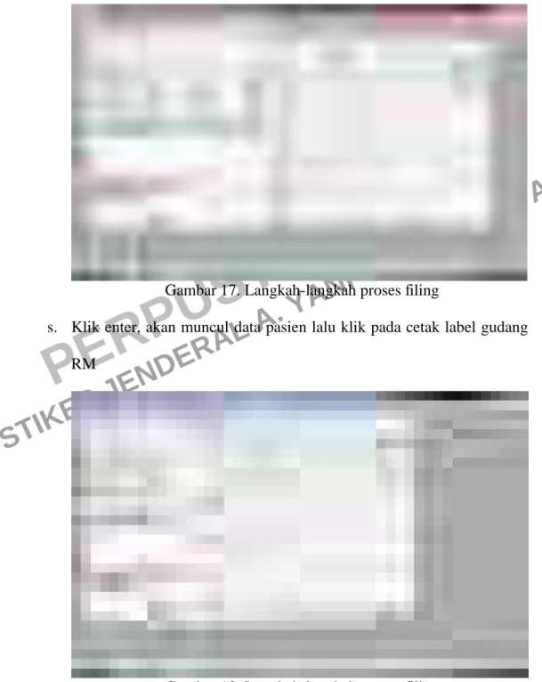 Gambar 17. Langkah-langkah proses filing 