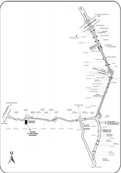 Gambar 1.2. Peta Situasi Jalan Tol Semarang 