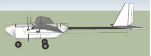 Gambar 2.1 Struktur Pesawat 2.2 Sensor Gyro MPU 6050