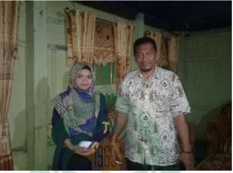 Foto 7: Gambar wawancara bersama Bapak Syarifuddin selaku Tokoh Agama di  Desa Prenreng