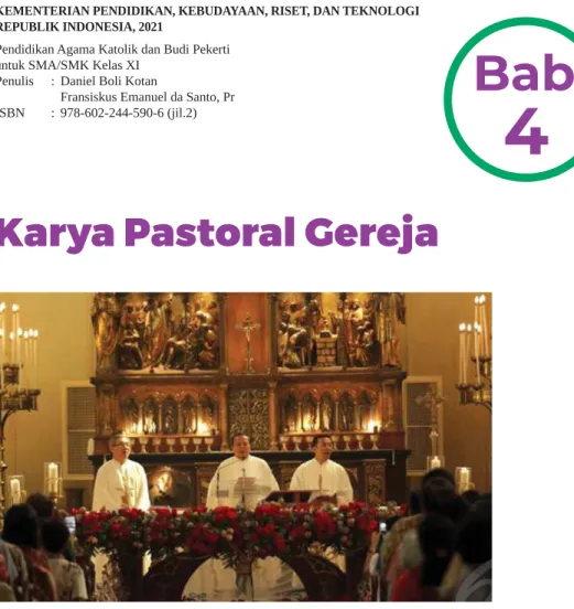 Gambar 4.1. Perayaan Ekaristi di katedral Jakarta.