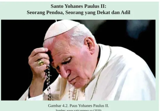 Gambar 4.2. Paus Yohanes Paulus II.