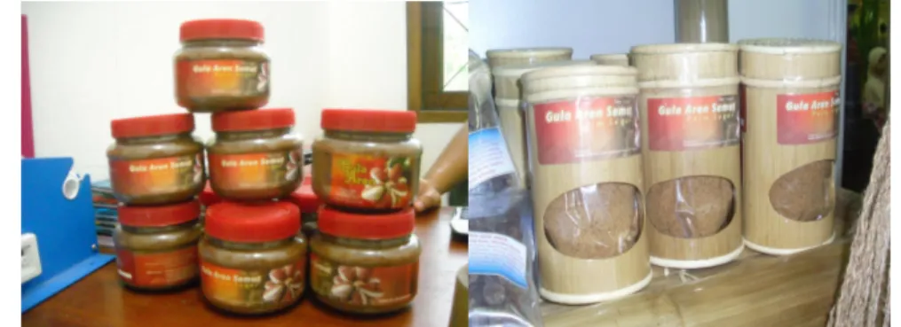 Gambar 9. Kemasan 350 gram Gula Semut PD Saung Aren  Sumber: PD Saung Aren 2010 