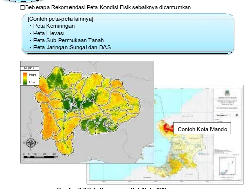 Gambar 2-9 Peta Ketinggian Kab/Kota XXX  