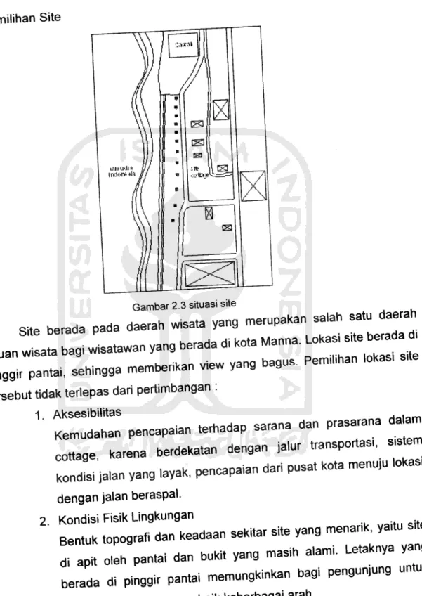 Gambar 2.3 situasi site