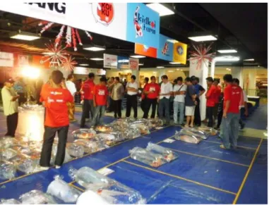 Gambar 2.2. Salah Satu Kontes Ikan Koi di Jakarta 