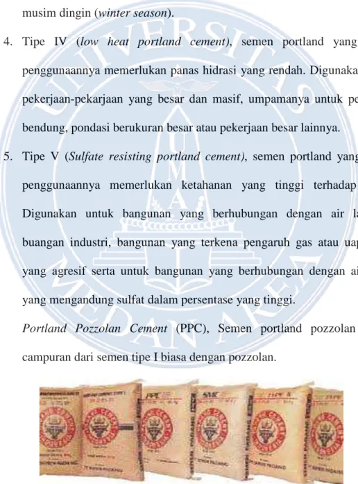 Gambar 2.1 Semen Portland 