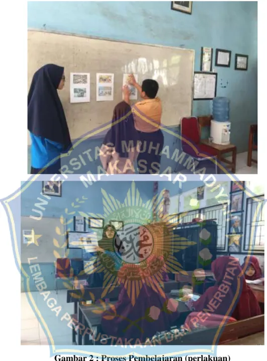 Gambar 2 : Proses Pembelajaran (perlakuan) 
