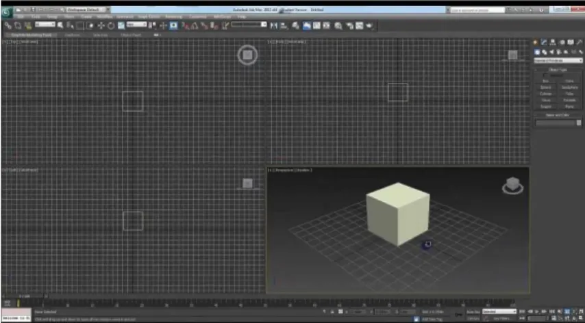 Gambar 2. 2. Interface 3ds Max 2013 