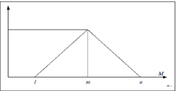 Gambar 2. 8 Fuzzy Triangular Number