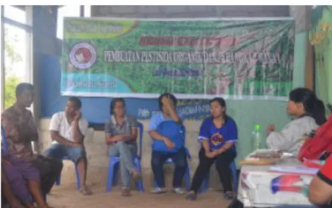 Gambar 2. Diskusi Selama Kegiatan Workshop  