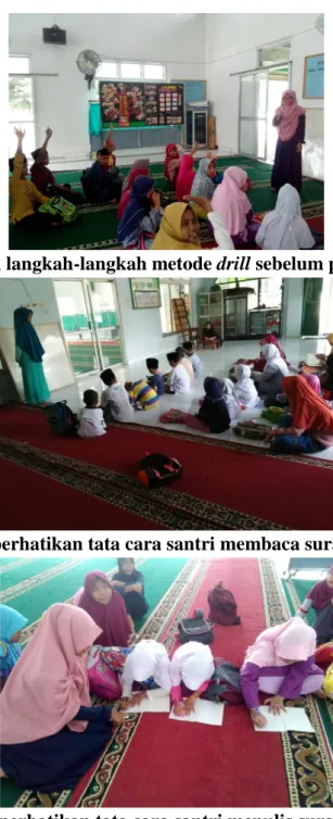 Foto Kegiatan Belajar  TPA Masjid Nurul Iman 