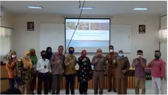 Gambar  3.11  Pertemuan Teknis Pasar Lelang Komoditas di Padang, Sumatera Barat 