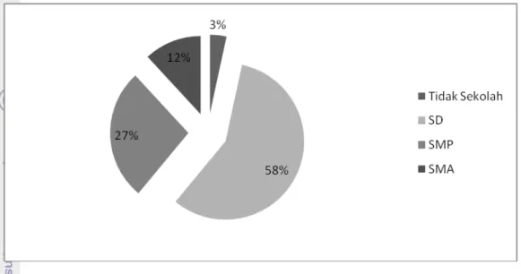 Gambar 7.  Tingkat Pendidikan Responden 