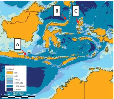 Table 1. Description of length and weight of yellow fin tuna from three locations (Bali, North Sulawesi, North Maluku)