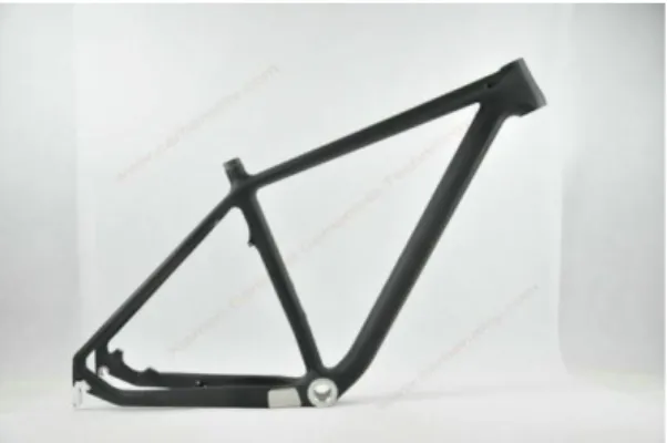 Gambar 2.1 Frame sepeda gunung (mtb) serat karbon  (sumber: http://alibaba.com) 