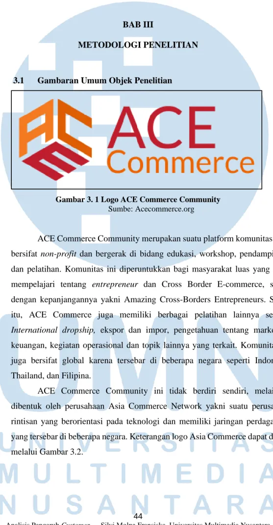 Gambar 3. 1 Logo ACE Commerce Community  Sumbe: Acecommerce.org 
