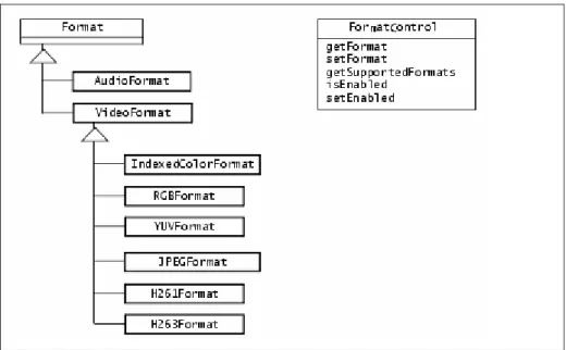 Gambar 2.8 Media Format JMF 
