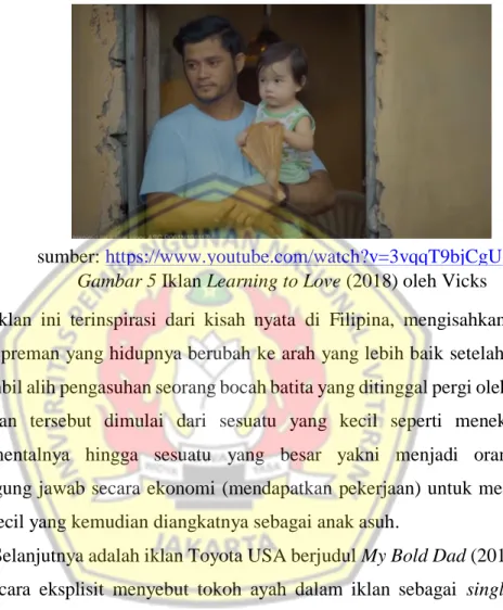 Gambar 5 Iklan Learning to Love (2018) oleh Vicks 