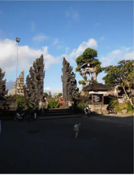 Gambar 3. Pura Agung Gunung Raung, Desa Taro, Gianyar, Bali  Sumber: Observasi lapangan, 2017    