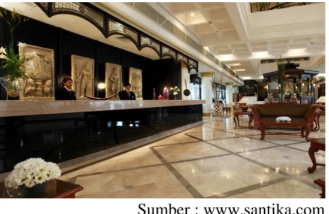 Gambar 4: Receptionniste 