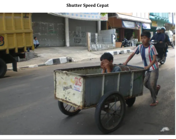 Gambar 4.5  Shutter Speed Cepat 