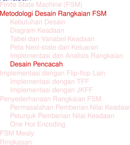 Tabel dan Variabel Keadaan