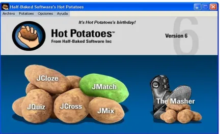 Gambar 2. Aplikasi Hot Potatoes  c.  Aplikasi Kahoot! 