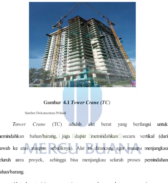 Gambar  4.1 Tower Crane (TC)