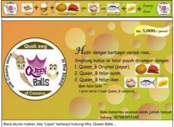 Gambar 2. Design Banner Gerobak 
