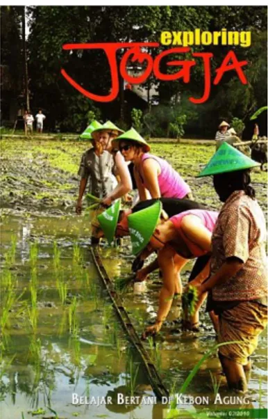 Gambar 1:  Majalah Exploring Jogja Tahun 2010 volume 03. 