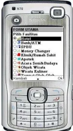 Gambar 2 Antarmuka aplikasi berbasis Web 