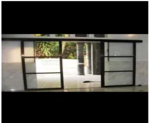 Gambar 2.1 Pintu Sliding  2.  Pintu koboi 