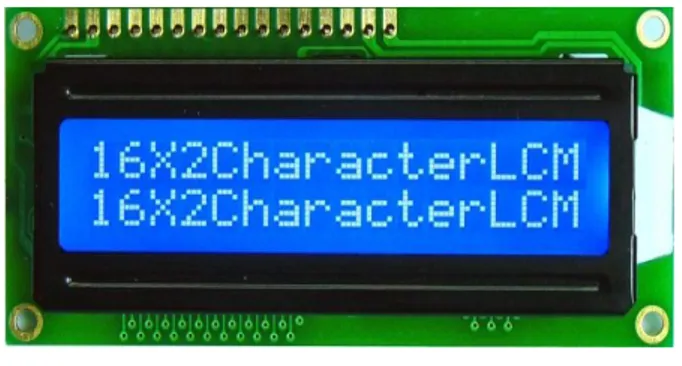 Gambar 2.7. Skematik LCD 2x16 