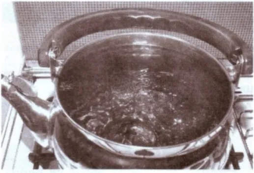 Gambar 2.1  Air yang dipanasakan dalam teko. 