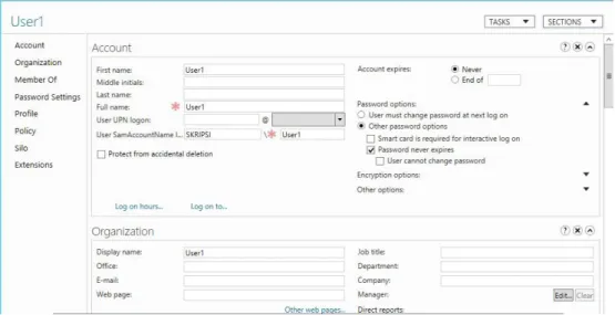 Gambar 4. 15 Form pembuatan akun baru  4.2.4.  Join Domain 