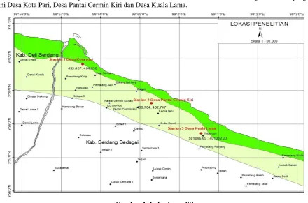 Gambar 1. Lokasi penelitian  