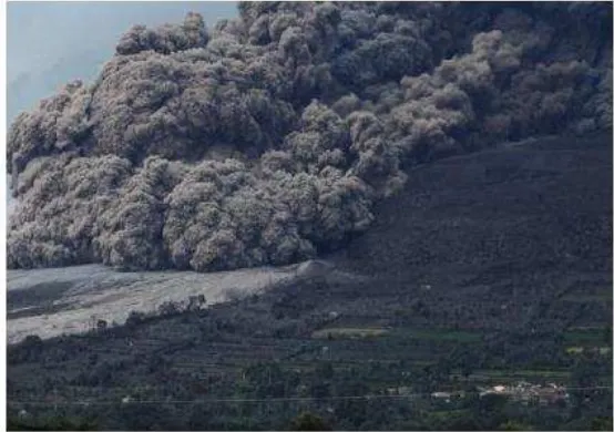 Gambar 2. Gunung Sinabung sebelum meletus pada 2010 Sumber : Artikel Sinabung, 2014 
