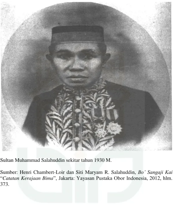 Gambar 6. Sultan Muhammad Salahuddin 