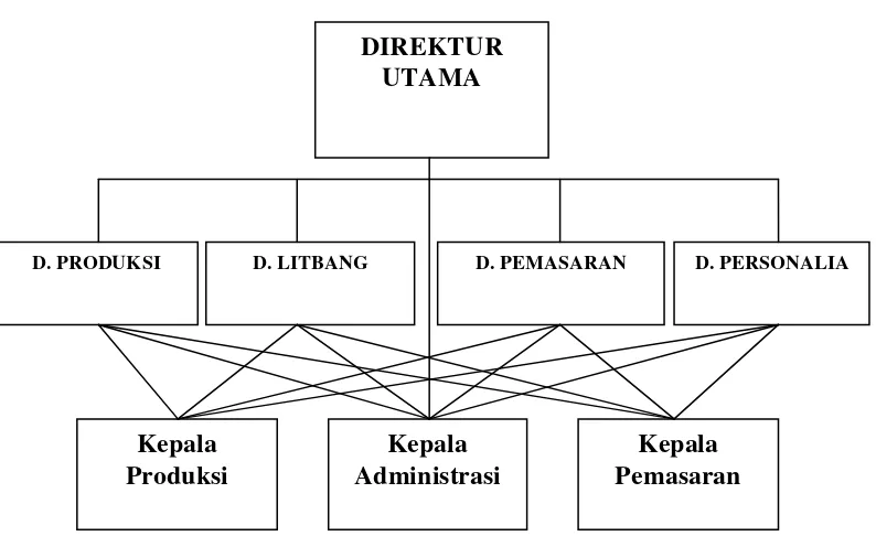 Gambar 3.3 Struktur Organisasi Fungsional 