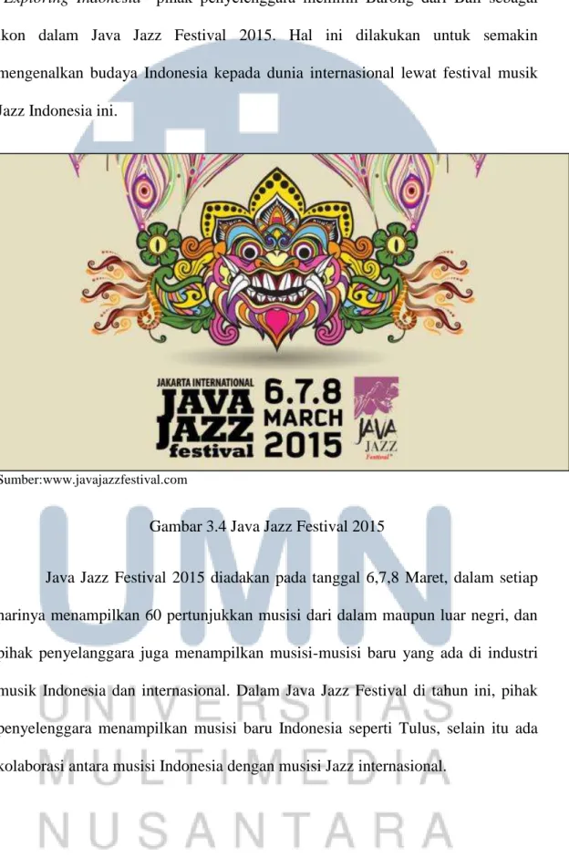 Gambar 3.4 Java Jazz Festival 2015 