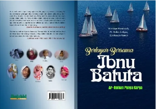 Gambar 1. Cover Antologi Berlayar Bersama Ibnu Batuta